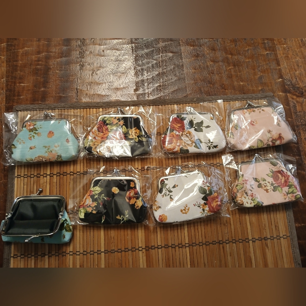 Canvas Coin Purses
